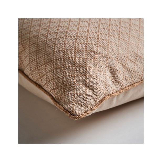 Cojín KELLIER 44x44 cm, Yute / Beige...