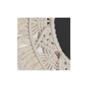 Espejo ALAYOR Ø45 cm, Cuerda / Blanco - Kodu Home Design 2