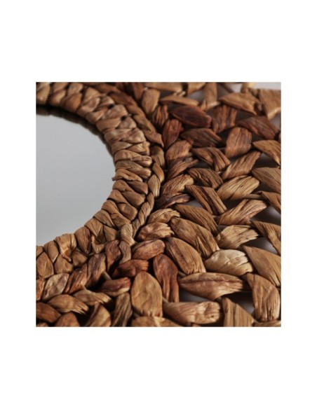 Espejo BLAIR 45x58 cm, Paja / Marrón - Kodu Home Design