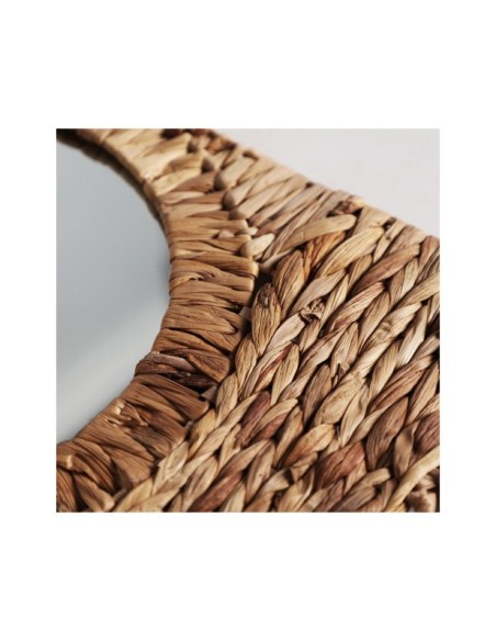 Espejo BLAIR 38x57 cm, Paja / Marrón - Kodu Home Design