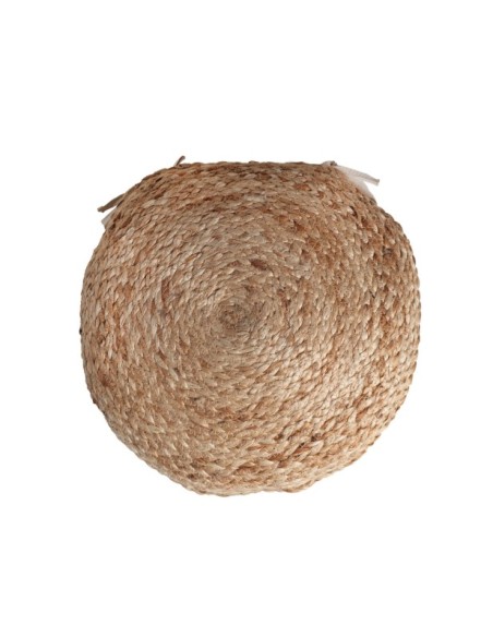 Cojín THIESI 37x38 cm, Yute / Marrón - Kodu Home Design