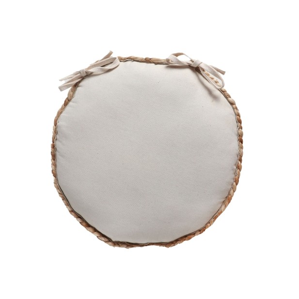 Cojín THIESI 37x38 cm, Yute / Marrón...