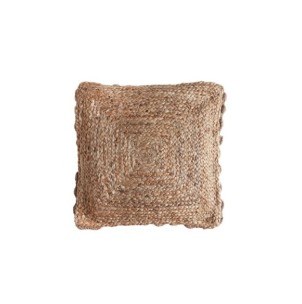 Cojín THIESI 44x45 cm, Yute / Marrón - Kodu Home Design