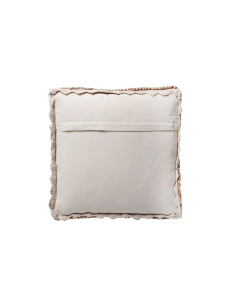 Cojín THIESI 44x45 cm, Yute / Marrón - Kodu Home Design