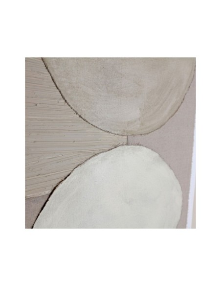 Cuadro VALENTINE 90x120 cm, Lienzo / Beige, Marrón Claro - Kodu Home Design