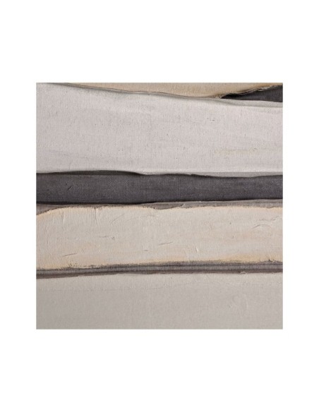 Cuadro VALERIA 120x150 cm, Lienzo / Beige, Marrón Claro - Kodu Home Design