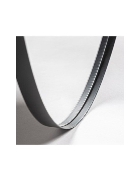 Espejo IVAR 76x67 cm, Hierro / Negro - Kodu Home Design
