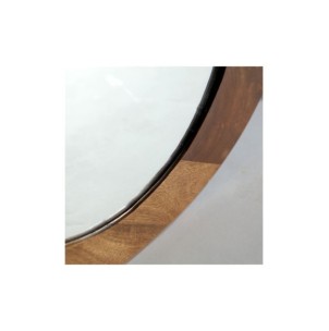 Espejo TOCKWITH 70x60 cm, Mango / Marrón - Kodu Home Design 2