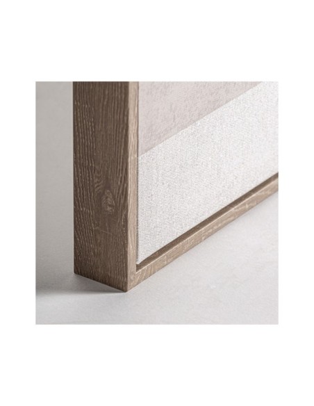 Cuadro SEANE 80x100 cm, Lienzo / Beige, Marrón - Kodu Home Design