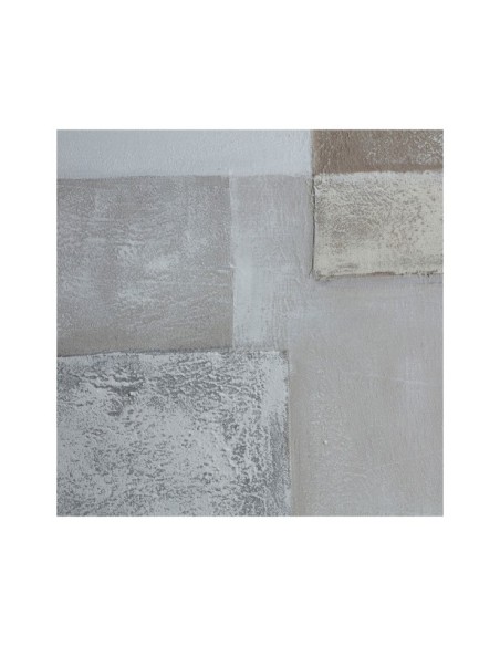 Cuadro MALIH 140x140 cm, Lienzo / Marrón - Kodu Home Design