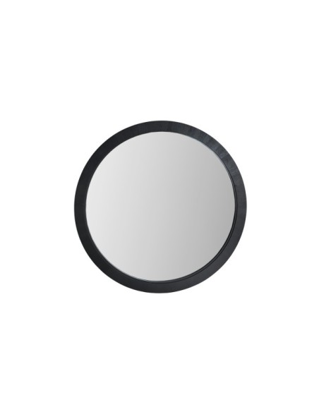 Espejo KILDE Ø140 cm, Madera / Negro - Kodu Home Design