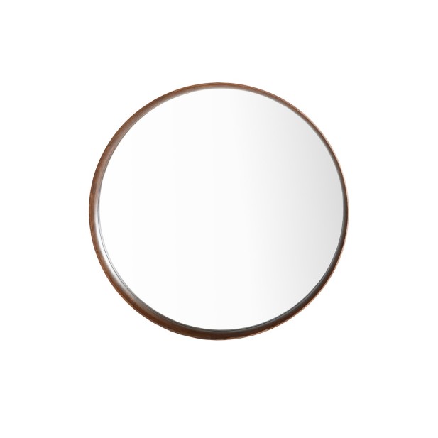 Espejo LUBECA Ø120 cm, Madera /...