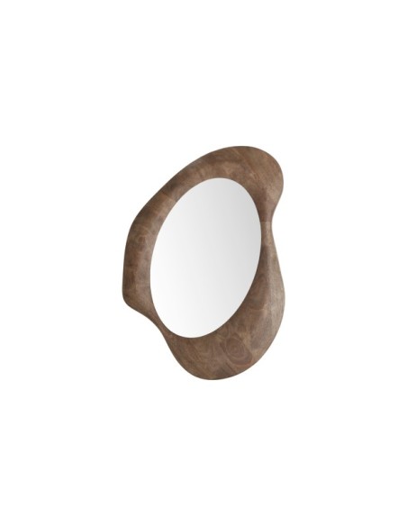 Espejo LUBECA 62x87 cm, Madera / Marrón - Kodu Home Design