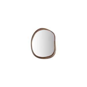 Espejo LUBECA 64x78 cm, Madera / Marrón - Kodu Home Design