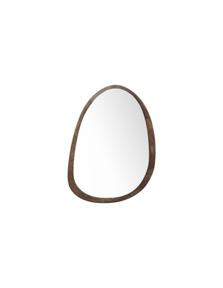 Espejo LUBECA 96x137 cm, Madera / Marrón - Kodu Home Design