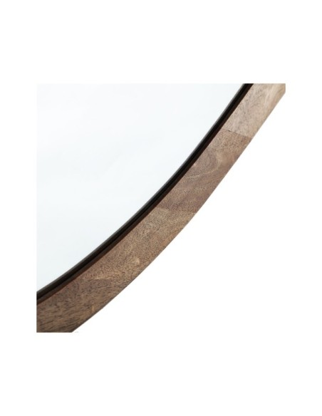Espejo LUBECA 96x137 cm, Madera / Marrón - Kodu Home Design