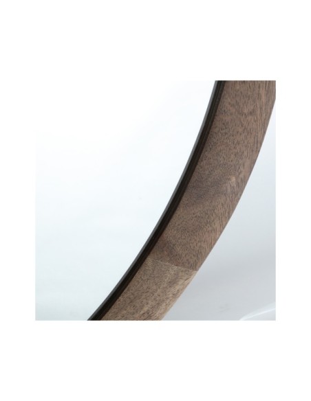 Espejo LUBECA 103x64 cm, Madera / Marrón - Kodu Home Design