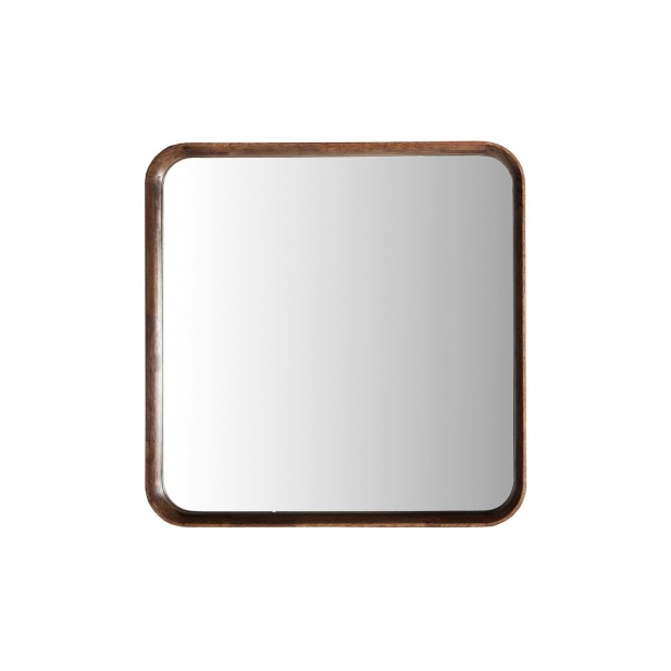 Espejo LUBECA 80x80 cm, Madera /...