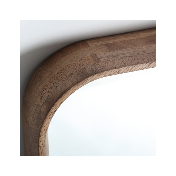 Espejo LUBECA 80x80 cm, Madera /...