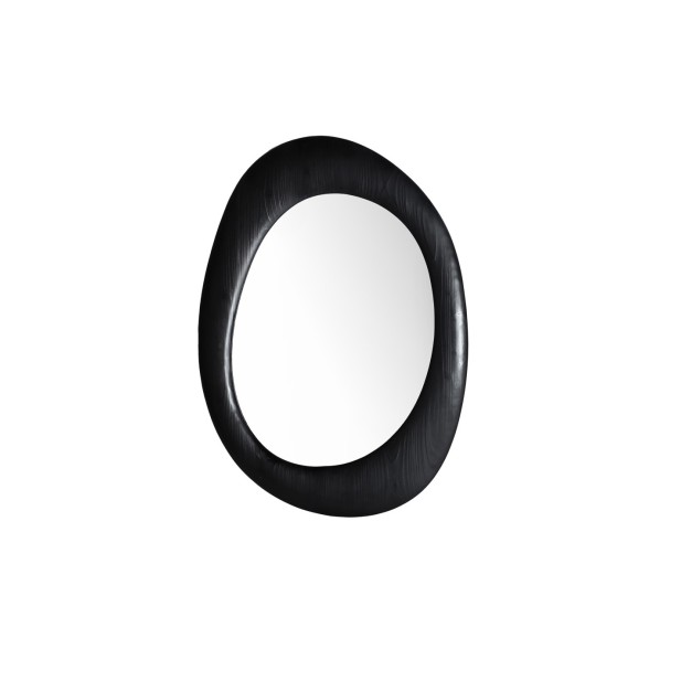Espejo GUDOW 64x90 cm, Madera / Negro...