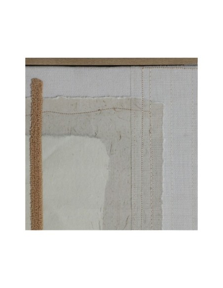 Set 2 Cuadros AURITZ 90x120 cm, Lienzo / Marrón, Blanco - Kodu Home Design