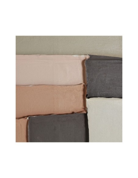 Cuadro VELUM 120x150 cm, Lienzo / Beige, Verde, Marrón - Kodu Home Design