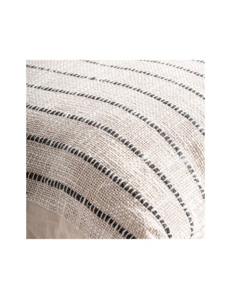 Cojín SALEHA 50x50 cm, Algodón / Blanco Roto, Gris - Kodu Home Design