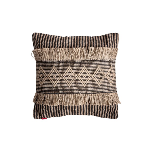 Cojín BLAHIR 45x45 cm, Yute / Marrón...