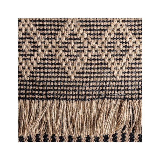 Cojín BLAHIR 45x45 cm, Yute / Marrón...