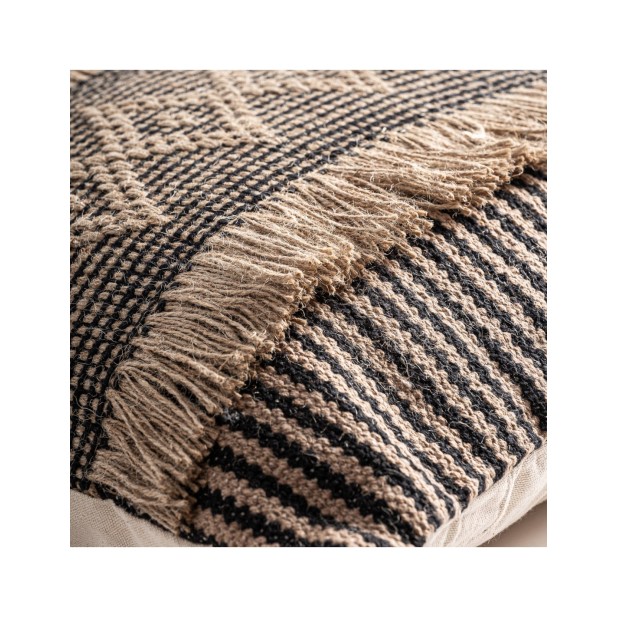 Cojín BLAHIR 45x45 cm, Yute / Marrón...