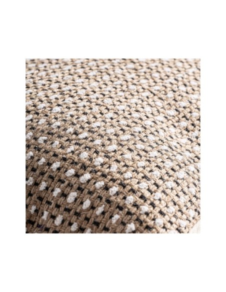 Cojín KEALE 60x40 cm, Yute / Marrón Claro, Beige - Kodu Home Design