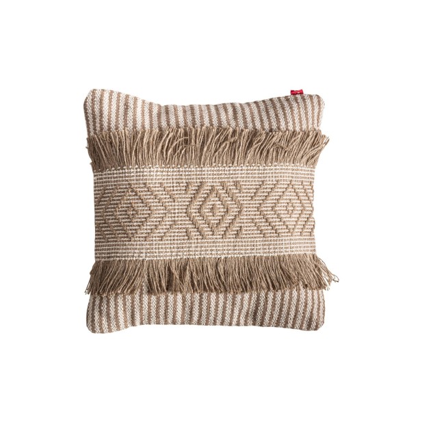 Cojín SERAFIN 44x44 cm, Yute / Beige,...