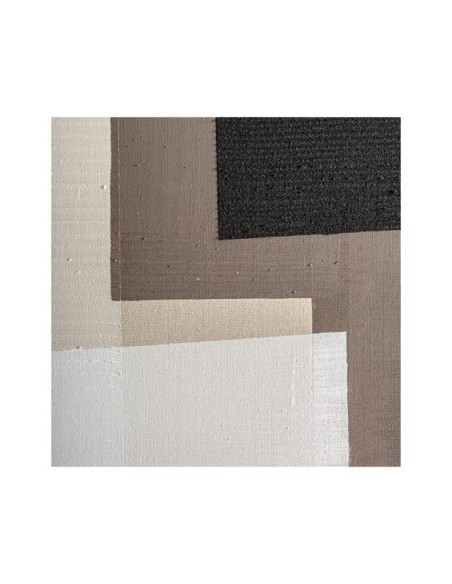 Cuadro NEXO 120x160 cm, Lienzo / Tonos Neutros, Marrón Claro - Kodu Home Design