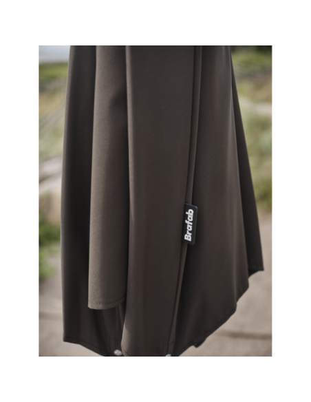 Sombrilla Reclinable ABRIOLA Ø270 cm / Negro - Brafab