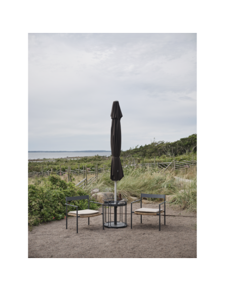 Sombrilla Reclinable ABRIOLA Ø270 cm / Negro - Brafab