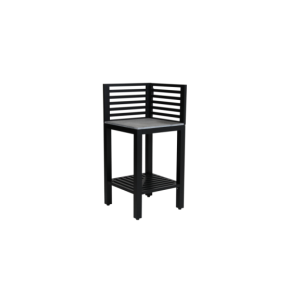 Cocina Exterior BELLAC, Módulo Esquina, Negro / Gris -...