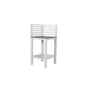 Cocina Exterior BELLAC, Módulo Esquina, Blanco - Brafab