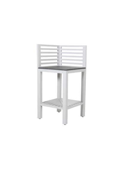 Cocina Exterior BELLAC, Módulo Esquina, Blanco - Brafab