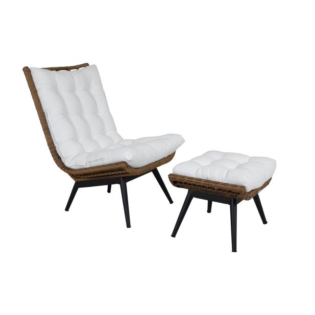 Sillón Exterior COVELO, Ratán...