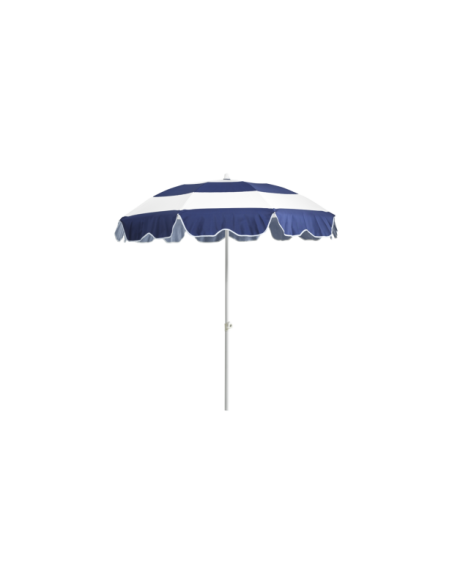 Sombrilla de Playa FOLLINA Ø180 cm, Azul / Blanco - Brafab