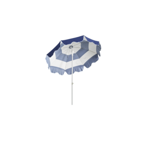 Sombrilla de Playa FOLLINA Ø180 cm, Azul / Blanco - Brafab 2