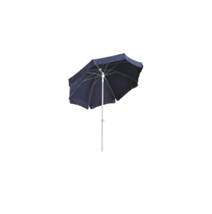 Sombrilla de Playa FOLLINA Ø180 cm, Azul Marino / Blanco... 2