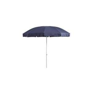 Sombrilla de Playa FOLLINA Ø240 cm, Azul Marino / Blanco...