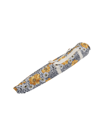 Sombrilla GATSBY 180 cm, Floral / Natural / Amarillo - Brafab