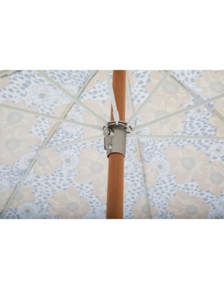 Sombrilla GATSBY 180 cm, Floral / Natural / Amarillo - Brafab