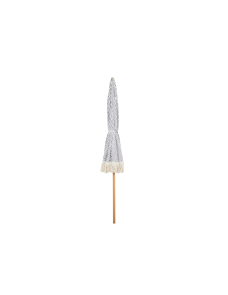 Sombrilla GATSBY 250 cm, A Rayas / Gris - Brafab