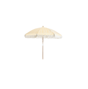 Sombrilla GATSBY 250 cm, A Rayas / Natural / Amarillo -...