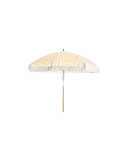 Sombrilla GATSBY 250 cm, A Rayas / Natural / Amarillo - Brafab