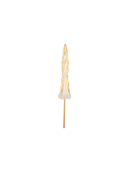 Sombrilla GATSBY 250 cm, A Rayas / Natural / Amarillo - Brafab