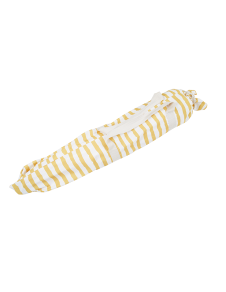 Sombrilla GATSBY 180 cm, A Rayas / Natural / Amarillo - Brafab